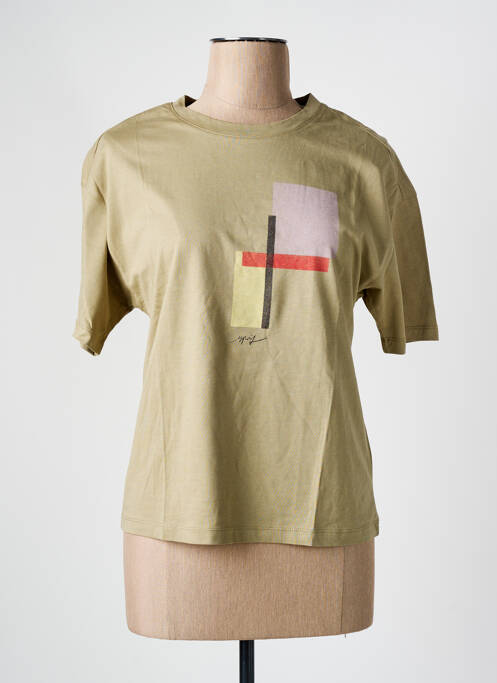 T-shirt vert ESPRIT pour femme