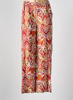 Pantalon large poches rouge JULIE GUERLANDE femme