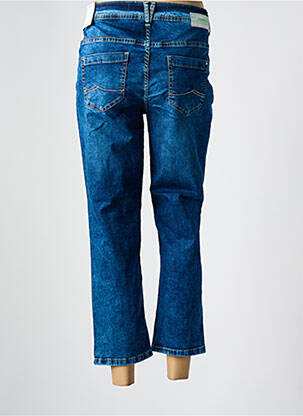 Jeans coupe droite stretch taille normale bleu CECIL femme