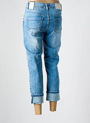 Pantacourt coupe droite taille normale bleu CECIL femme
