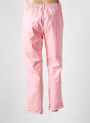 Pantalon chino rose HAPPY pour femme seconde vue