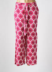 Pantalon droit rose C'EST BEAU LA VIE pour femme seconde vue