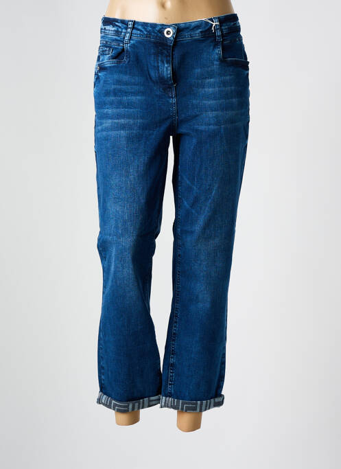 Jeans coupe droite bleu CECIL femme