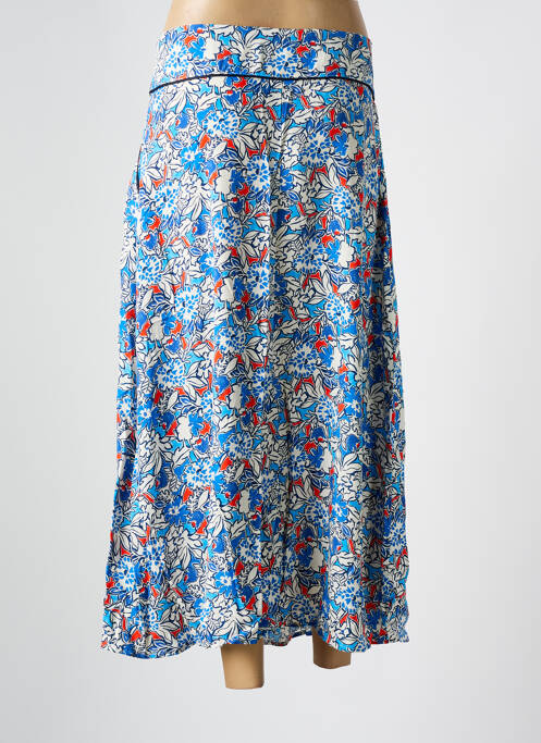 Jupe longue bleu JULIE GUERLANDE pour femme