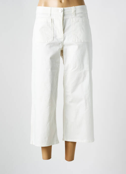 Pantacourt blanc CECIL pour femme