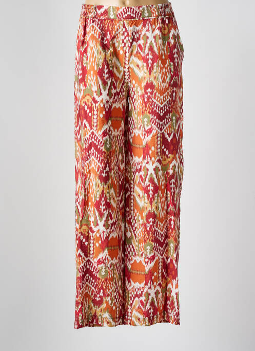 Pantalon large rouge JULIE GUERLANDE pour femme