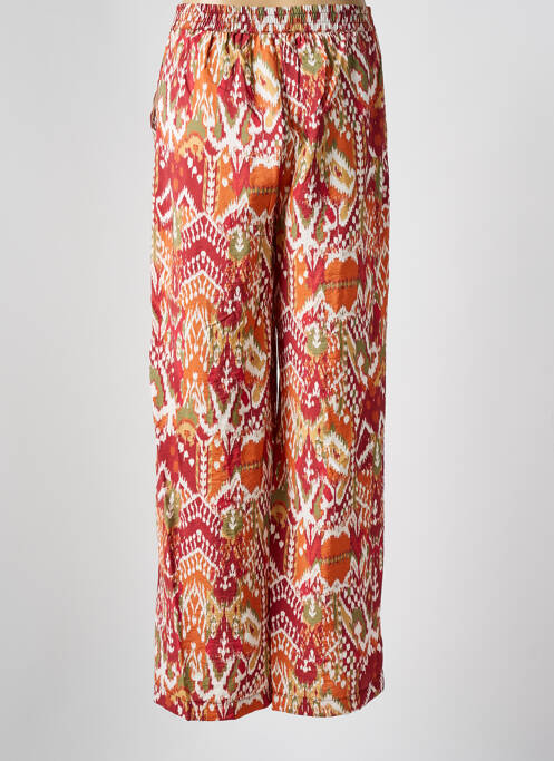 Pantalon large rouge JULIE GUERLANDE pour femme