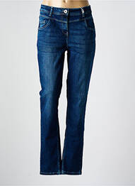 Jeans coupe slim taille basse taille basse bleu CECIL femme