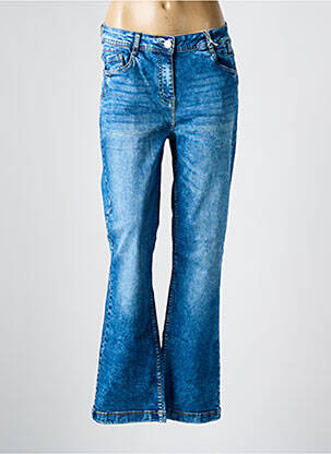 Jeans bootcut taille normale taille normale bleu CECIL femme