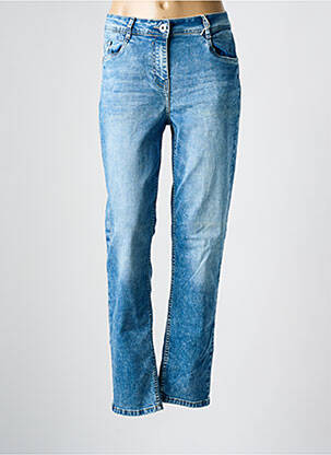 Jeans coupe slim stretch taille normale bleu CECIL femme