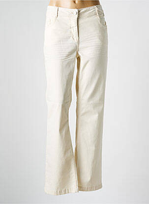 Jeans bootcut taille normale taille normale beige CECIL femme