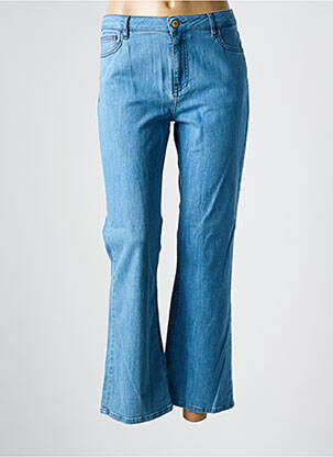 Jeans bootcut taille normale taille normale bleu HAPPY femme