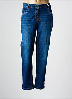 Jeans coupe slim stretch taille normale bleu CECIL femme