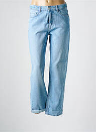 Jeans coupe droite stretch taille normale bleu HAPPY femme