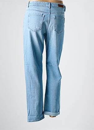 Jeans coupe droite stretch taille normale bleu HAPPY femme