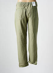 Jeans coupe droite vert C'EST BEAU LA VIE pour femme seconde vue