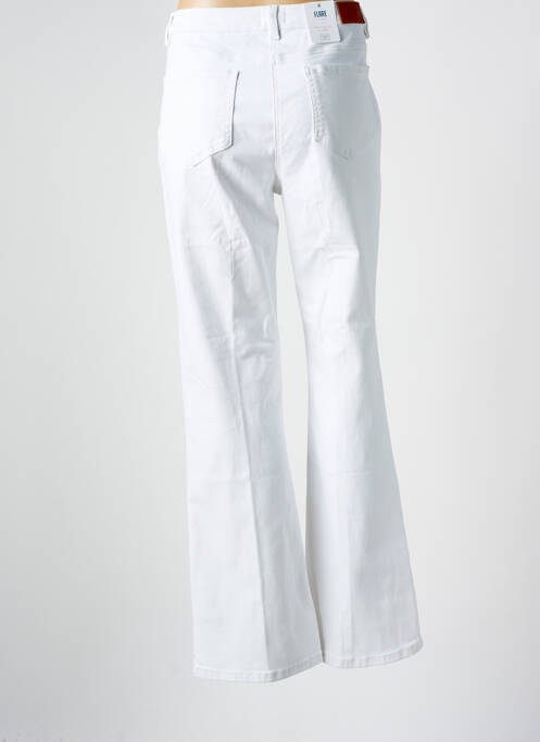 Jean coupe flare blanc C'EST BEAU LA VIE pour femme