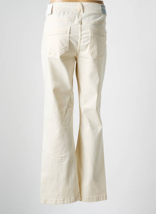 Jeans bootcut beige CECIL pour femme