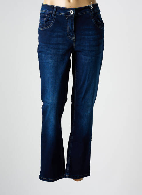 Jeans coupe droite bleu CECIL pour femme
