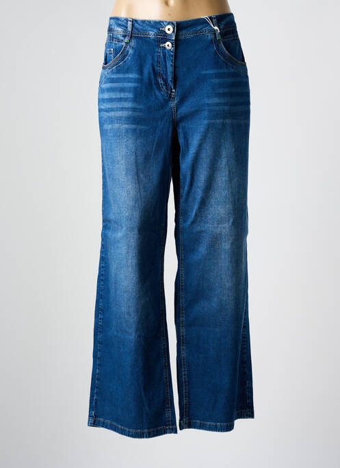 Jeans coupe large bleu CECIL pour femme