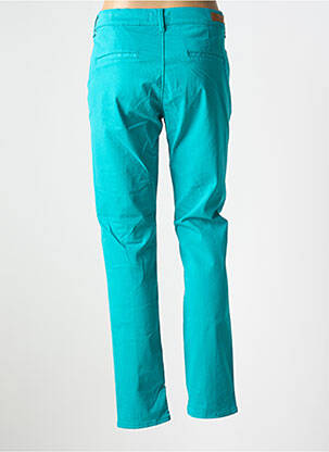 Pantalon chino taille basse taille basse vert HAPPY femme