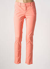 Pantalon chino orange HAPPY pour femme seconde vue
