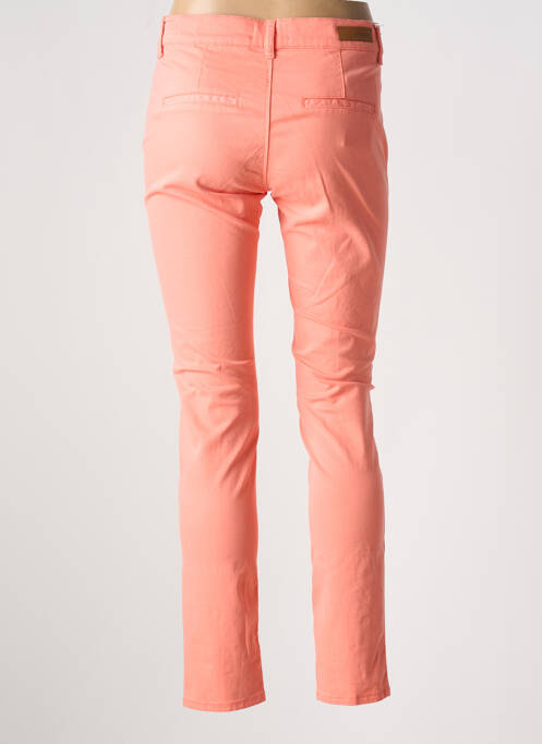 Pantalon chino orange HAPPY pour femme