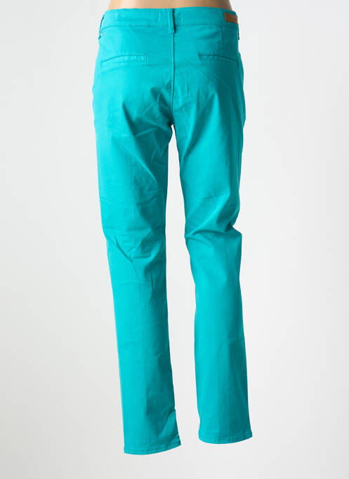 Pantalon chino vert HAPPY pour femme