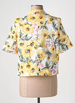 Blazer coupe cintrée jaune COPPEROSE femme
