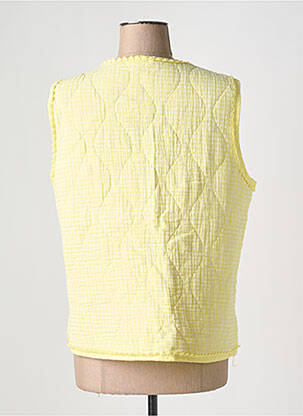 Veste casual coupe droite jaune LE DRESSING DE CLOE femme