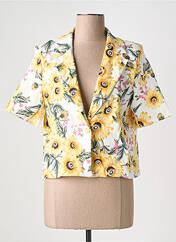 Blazer jaune COPPEROSE pour femme seconde vue