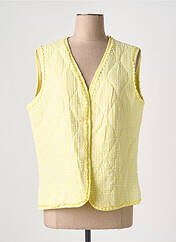 Veste casual jaune LE DRESSING DE CLOE pour femme seconde vue