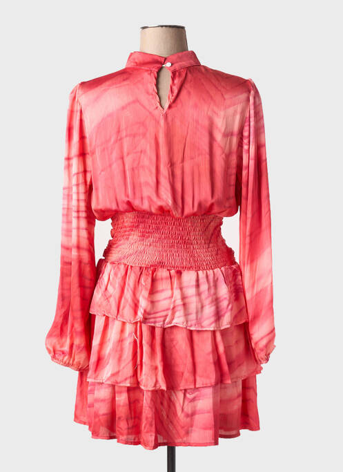 Robe courte rouge FLAMANT ROSE pour femme