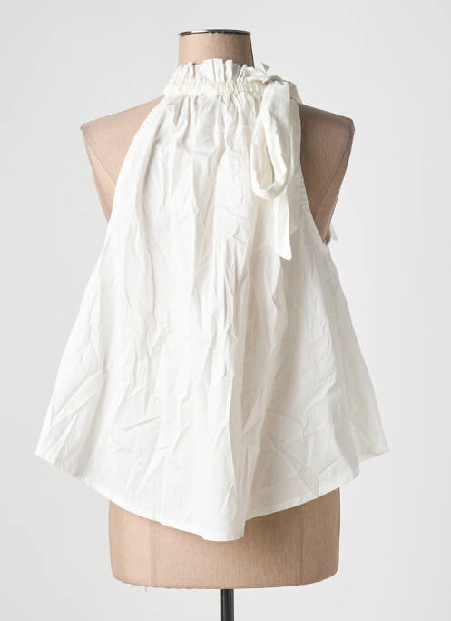 Top blanc LUMINE pour femme