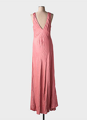 Robe longue sans manche sans manche rose GOA femme