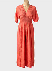 Combi-pantalon orange SEASON pour femme seconde vue