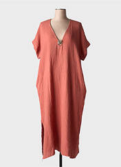 Robe longue orange ALLEN & JO pour femme seconde vue