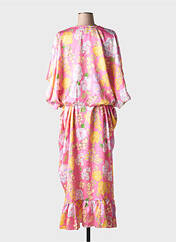 Robe longue rose GINETTE MIAMI pour femme seconde vue