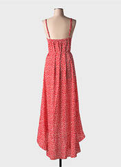 Robe longue rouge FLAMANT ROSE pour femme seconde vue