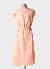 Robe mi-longue orange GINETTE MIAMI pour femme seconde vue