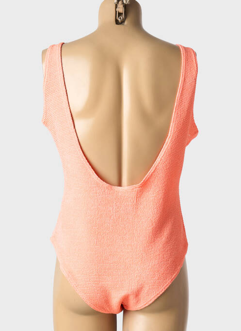 Maillot de bain 1 pièce orange JS MILLENIUM femme