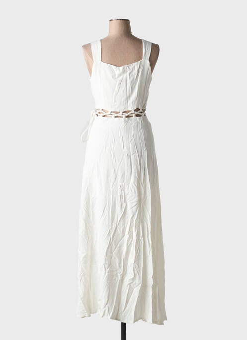 Robe longue blanc MC LORENE pour femme