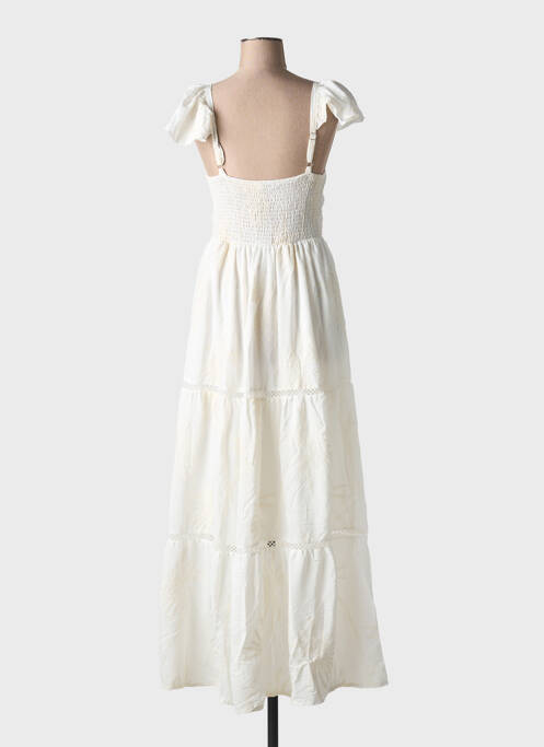 Robe longue blanc YU & ME pour femme