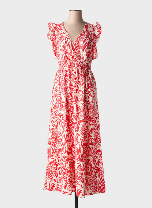 Robe longue rouge MISS SARA FASHION pour femme