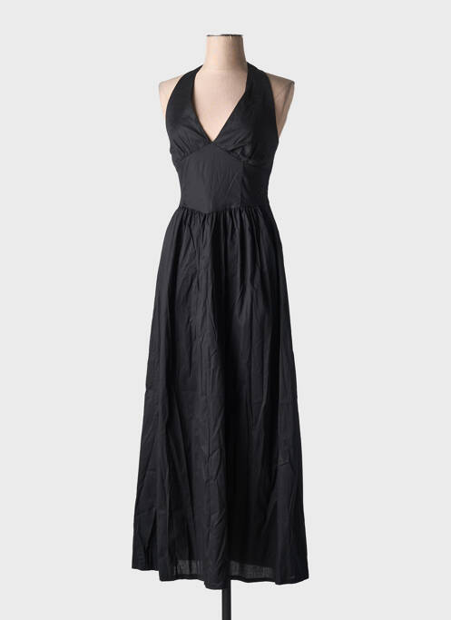 Robe mi-longue noir COPPEROSE pour femme