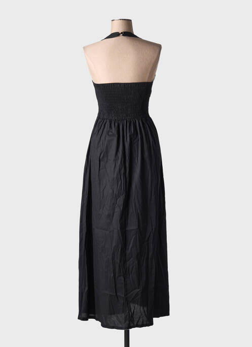 Robe mi-longue noir COPPEROSE pour femme