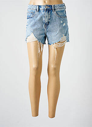 Short tissage denim taille normale bleu ORAIJE femme