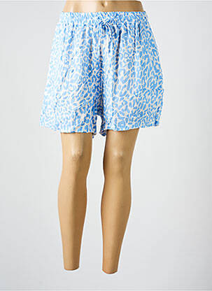 Short taille normale taille normale bleu JOYNA femme
