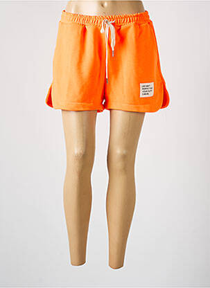 Short taille normale taille normale orange JOYNA femme