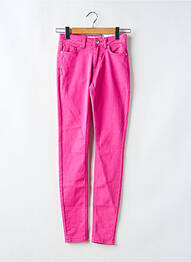 Jeans coupe slim stretch taille normale rose ONLY femme
